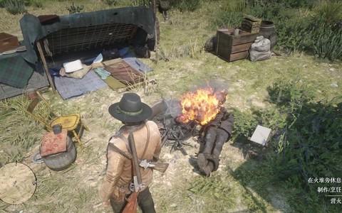 荒野大镖客怎么清理枪支