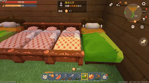 迷你世界怎么合成床